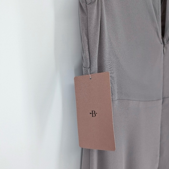 Anthropologie BHLDN Capulet Gown Dress Grey Dusty Lavender Formal Bridal NWT - Picture 6 of 8